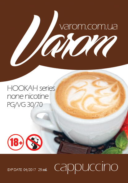 Этикетки для жидкости электронных сигарет Varom
