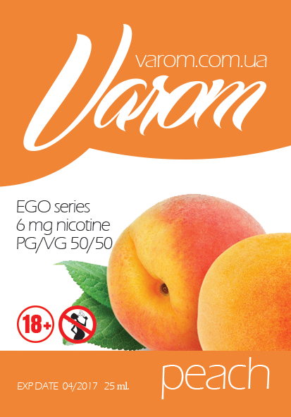 Этикетки для жидкости электронных сигарет Varom