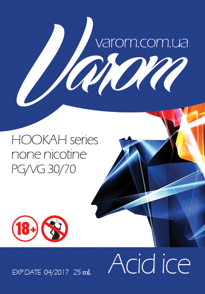 Этикетки для жидкости электронных сигарет Varom