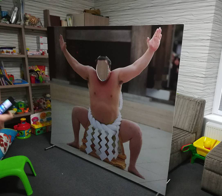 Фотозона на пластике