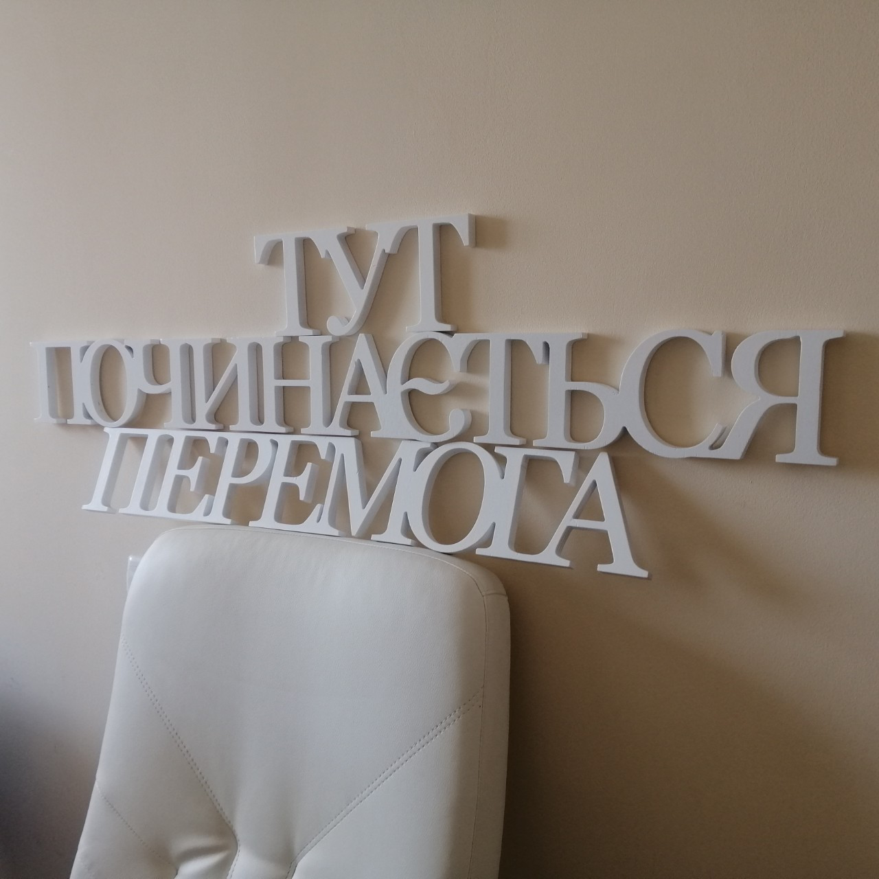 деревянные буквы на стену