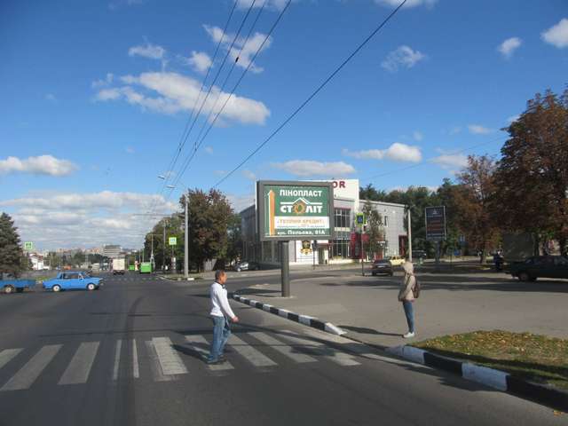 а Гагаріна просп. — Каштанова вул.