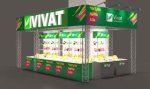 Выставочный стенд для издательства Vivat